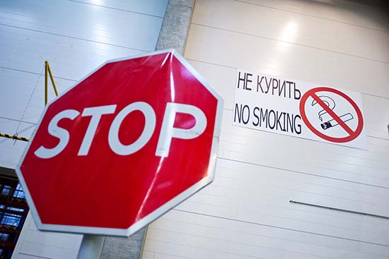 Разрешается ли в торговых центрах курение IQOS